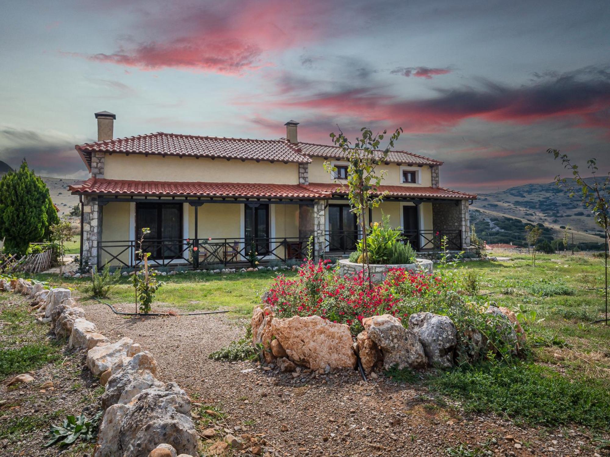 Chalet Renata 1 Livadi Arachovas Kalivia  Екстер'єр фото